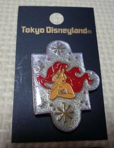  Disney / pin badge / Ariel Little Mermaid Land pin z pin bachi