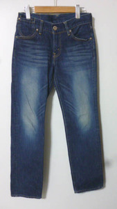 Levis リーバイス 502 デニム ジーンズ 28 USED加工 ストレート 