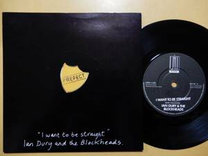 Ian Dury & The Blockheads-I Want To Be A Straight★英Orig7”/Pub Rock