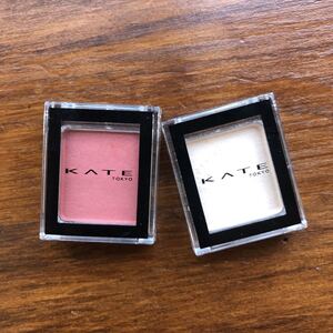 KATEアイシャドウ マット ピンク ホワイト