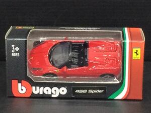  BBurago 1/64 Ferrari 458 Spider FERRARI 458 Spider minicar 