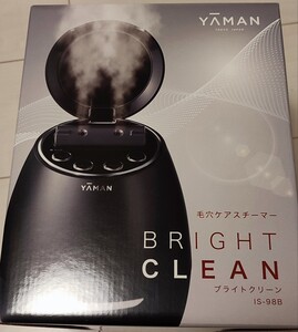 ヤーマン 毛穴ケアスチーマー ブライトクリーン ブラック 新品