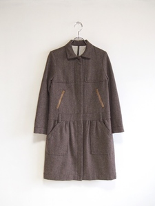 Merceria Dressteriormeru che rear Dress Terior ratio wing wool coat 