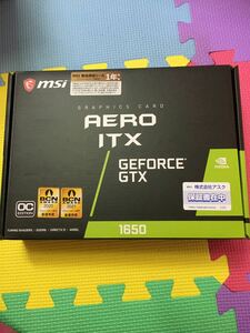 未開封★ MSI GeForce GTX 1650 D6 AERO ITX J OC(0824142242469)