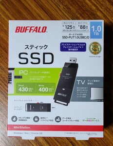 ジャンク品 BUFFALO ポータブルSSD 1.0TB