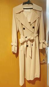 * unused goods * half-price and downward Grace Continental Diag Ram retro style round big color trench coat 