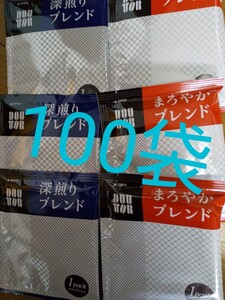 100袋!ドトール まろやか&深煎りブレンド ドリップパック レギュラーコーヒー