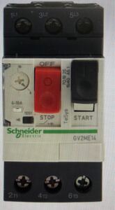 モータ保護回路ブレーカ Schneider Electric 6 → 10 A TeSys