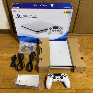 PS4 PlayStation4 本体 グレイシャーホワイト 500GB CUH-2100A B02