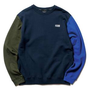 F.C.Real Bristol COLOR BLOCK CREWNECK SWEAT FCRB SOPH スウェット　ジャケット　