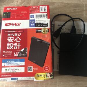 Buffalo HD PCG1.0 U3-BBA 録画用 ハードディスク テレビ録画 外付けハードディスク