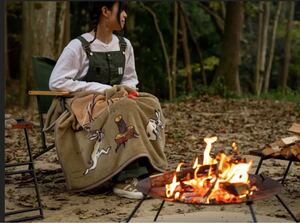 【即日配送】DOD ギガモフモフ 毛布 ブランケット 難炎 キャンプ アウトドア