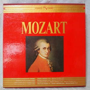 クラシック レコード !! 解説書付き「モーツアルト ( MOZART )」LPレコード 2枚組アルバム