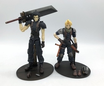 箱無し プレイアーツ ザックス・フェア ＆ クラウド・ストライフ PLAY ARTS フィギュア / CRISIS CORE FINAL FANTASY VII【現状品】 [32]_画像1