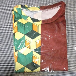 鬼退治冨岡義勇柄の半袖Tシャツ