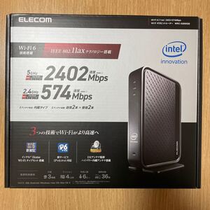 ★新品★ELECOM Wi-Fi 6(11ax)ギガビットルーター WRC-X3000GS 高速無線LANルーター IPv6対応