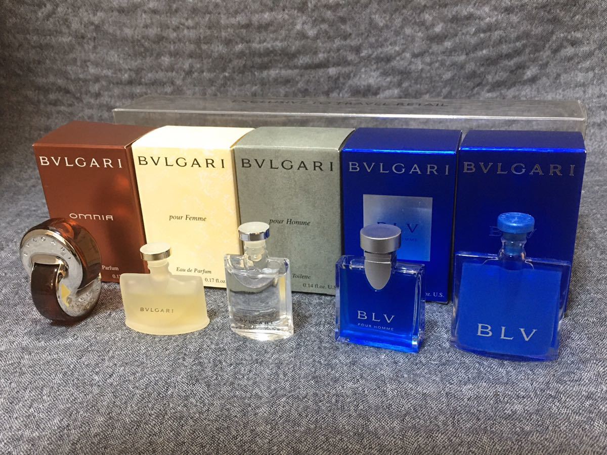 ヤフオク! -「bvlgari ブルガリ 香水 ミニセット 5個セット」の落札 