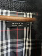 BURBERRY BLACK LABEL ホース刺繍 バーバリーブラックレーベル 羊毛ジャケット　ニットカーディガン_画像7