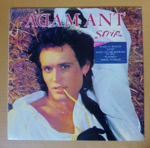 ADAM ANT（ADAM AND THE ANTS) 「STRIP」米ORIG [初回FE規格EPIC] ステッカー有シュリンク美品