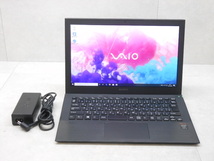 ☆第4世代☆高解像度1920×1080☆VAIO☆SVP1121GHJ☆Core i5 1.60GHz/4GB/SSD128GB/無線/Bluetooth/カメラ/Office/Windows 10 Pro☆1円☆_画像1