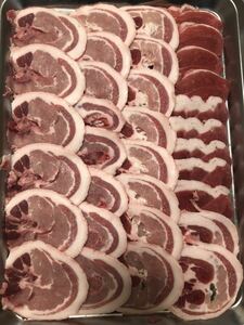 【ジビエ】天然猪肉 イノシシ肉 ジビエ料理 ボタン鍋猪肉 猪肉 スライス トロ 504g