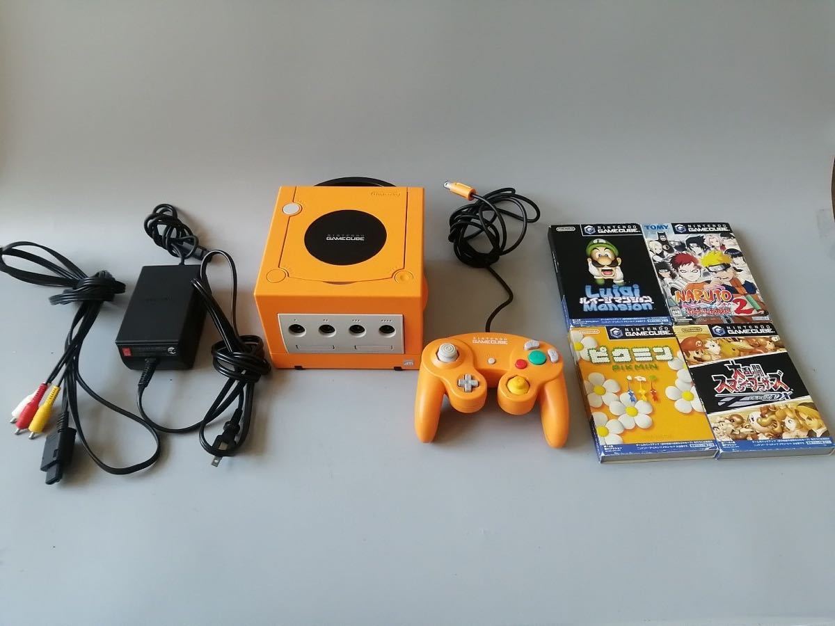 好きに オレンジ本体 超美品 マイク付き ニンテンドーゲームキューブ - ゲームソフト/ゲーム機本体 - www.petromindo.com