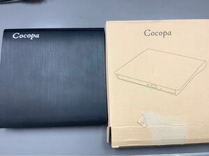Cocopa USB 3.0外付け DVD ドライブ DVD プレイヤー ポータブルドライブ