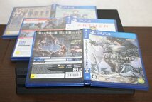 【超美品　完動品】PlayStation 4 Pro CUH-7100B 1TB(No.238C)MONSTER HUNTER WORLD、ANTHEM、クロバラ　ワルキューレ 3本ソフトセット_画像9