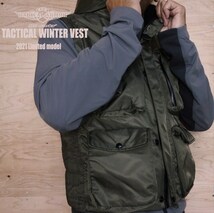 ★新品未使用★ MC works MCワークス　WINTER TACTICAL VEST ウィンタータクティカルベスト　LL　セージグリーン_画像2