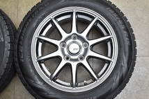 【美品】SPORT ABELIA 15in 6J +53 PCD114.3 ピレリ アイスアシンメトリコ 185/65R15 ホンダ フリード トヨタ ジャパンタクシー 即納可能_画像4