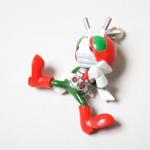  Kamen Rider V3 figure strap mascot special effects hi- Lowrider kick 