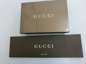 * бренд коробка только :USED[GUCCI] Gucci разнообразные 2 шт. комплект / подарок * место хранения 