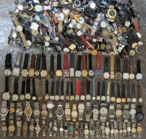 ■腕時計おまとめセット■300個以上/SEIKO CITIZEN 等/QUARTZ/機械式/ブランド/大量/点/kg