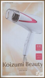 マイナスイオン ヘアドライヤー
