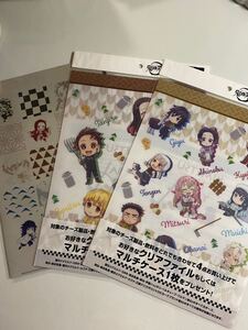 鬼滅の刃 クリアファイル イオン uni 非売品 ノベルティ 未使用未開封品 炭治郎 禰豆子 善逸 伊之助 柱 義勇