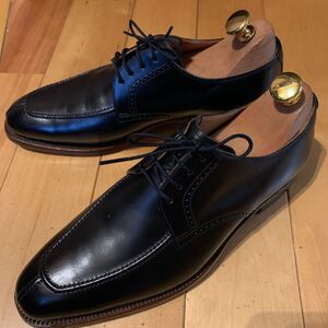 SCOTCH GRAIN (スコッチグレイン)、Uチップ、黒色、23.5cm、used