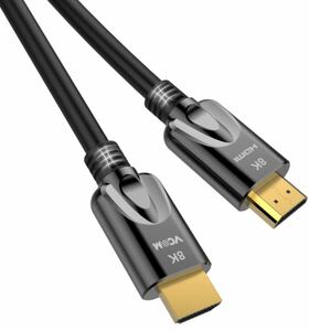 HDMI 2.1ケーブル 2M 【 8K60Hz/4K@120Hz/HDMI 2.1規格】