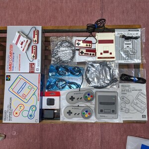 ニンテンドークラシックミニ and ニンテンドークラシックミニスーパーファミコン(ニンテンドーUSB ACアダプター付き)