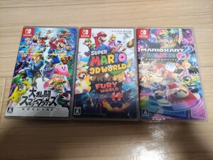 新品未開封3点セット ニンテンドースイッチソフト Nintendo Switch Switch