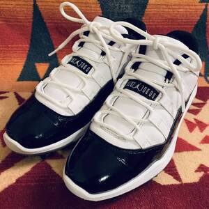 NIKE GOLF ナイキゴルフ ジョーダン レトロ 11 AIR JORDAN 11 RETRO LOW GOLF CONCORDコンコルド ゴルフシューズ US7.5 25.5cm
