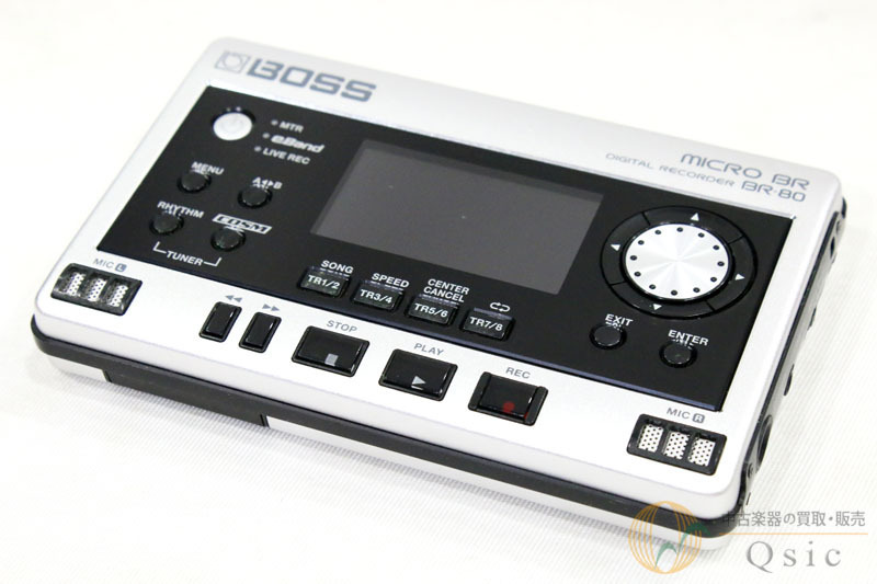 BOSS Roland MICRO BR 中古品 新作入荷20%Off MICRO BOSS BR デジタルレコーダー BR-80 レコーディング/PA機器