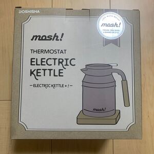 mosh! 電気ケトル M-EK1BR (ブラウン)
