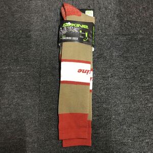  Dakine DAKINE MS FREERIDE SOCK ski socks snowboard socks put on pressure socks Logo M/L men's 