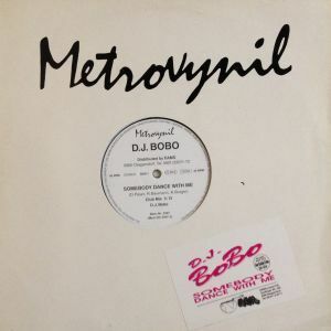 12inchレコード D.J. BOBO / SOMEBODY DANCE WITH ME