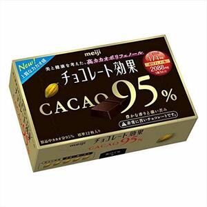60g×5箱 明治 チョコレート効果カカオ95%BOX 60g&times;5箱