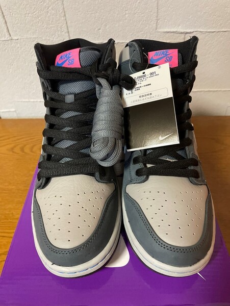 Nike SB Dunk High Pro Medium Grey　28cm