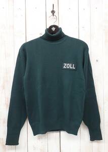 VINTAGE EU ヨーロッパ古着 ＊ドイツ ＊デッドストック＊ZOLL 税関　ユニフォーム ＊タートルネックセーター 40＊珍品　制服　空港　ワーク