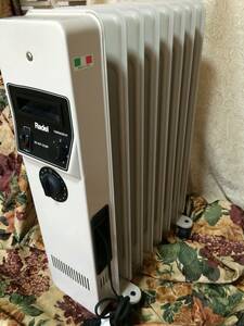  heating *te long gi Japan oil heater Radel THERMOSTATla Dell heater 100V 1200W * USED