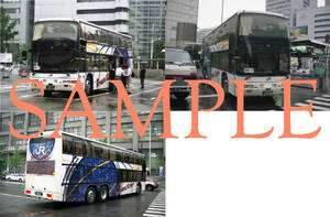 D【バス写真】L版３枚　西日本JRバス　ヨンケーレ　ドリーム号