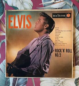 Elvis Presley 1962 UK Press LP Elvis Rock 'N' Roll No.2 ロカビリー